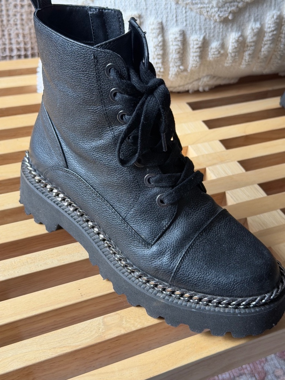 Vince Camuto Combat boots 6.5